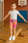 Short Leggings for Kids - Aquarelle