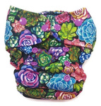 Diaper cover SUCCULENTS