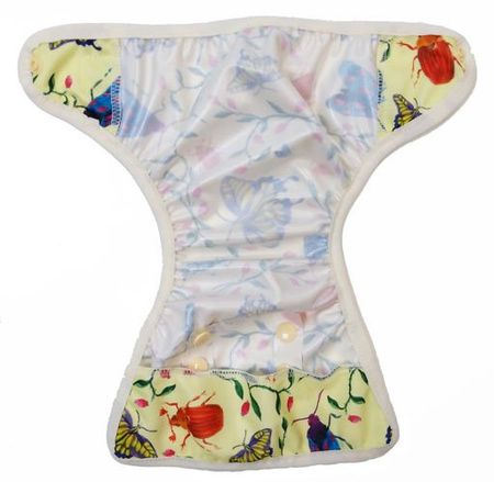 Diaper Cover with elastic piping - BUGS newborn 3-8kg