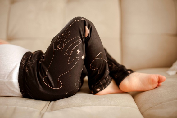 Lange Leggings für Kinder - Mystic