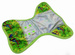One Size 7-16kg Diaper Cover with elastic piping - Dwarfs