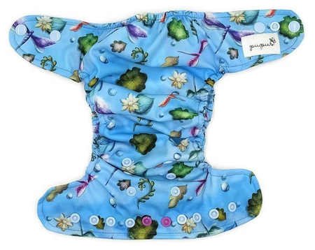 Windel mit Tasche MINI OS 4-11kg Libellen