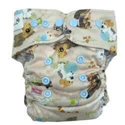 AIO (all in one) Diaper PUPPIES