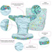 Pocket diaper, one-row snaps, OS BREASTFEEDING