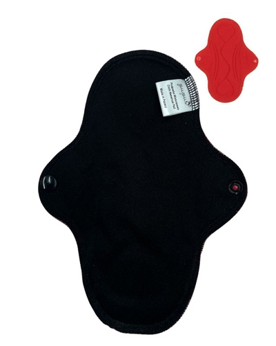 MITTELGROßE M Stoffbinde - SCHWARZ