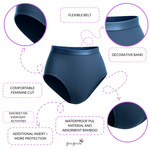 Women's absorbent underwear WHITE