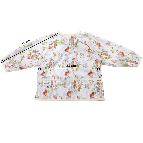 Ärmel-Lätzchen, wasserdicht, mit integrierter Tasche DJ BOBO