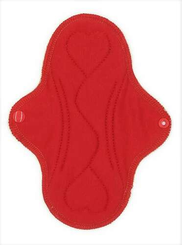 MEDIUM M Cloth Menstrual Pad - BLACK