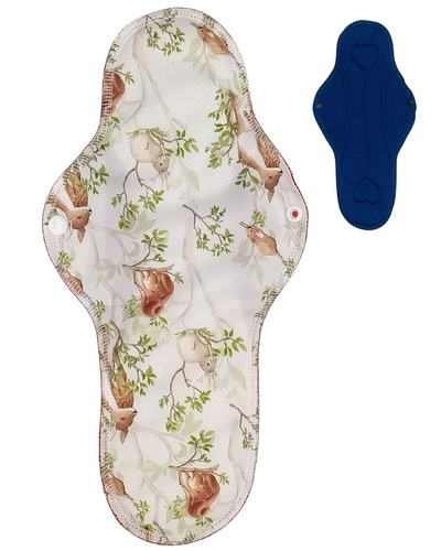 NIGHT Cloth Menstrual Pad - DAY IN THE FOREST