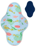 LARGE L Cloth Menstrual Pad - SEAHORSE