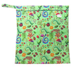 LARGE Waterproof Diaper Bag FLOWERS 50x55cm