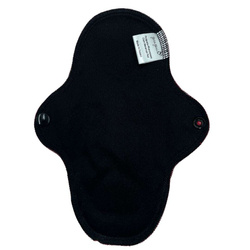 MITTELGROßE M Stoffbinde - SCHWARZ