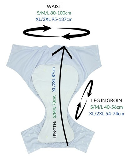 Urinary incontinence panties for adults - HUMMINGBIRDS