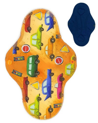 LARGE L Cloth Menstrual Pad - CARS