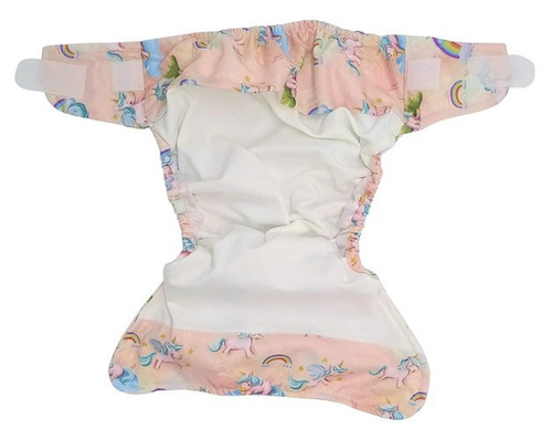 Taschenwindeln EINHÖRNER 5-15kg - Klettverschluss