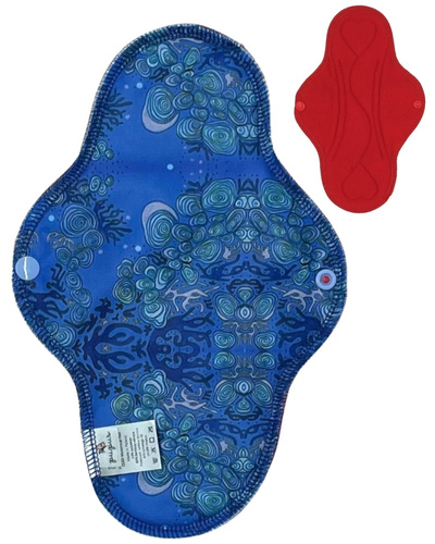LARGE L Cloth Menstrual Pad - REEF