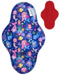LARGE L Cloth Menstrual Pad - MERMAIDS