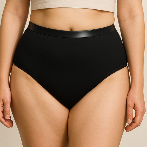 Women's absorbent underwear BLACK