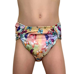 Inkontinenz-Pants für Kinder 6-12 Jahre - SCHMETTERLINGE