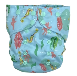 Überhosen mit Bundchen 5-15kg Seepferdchen