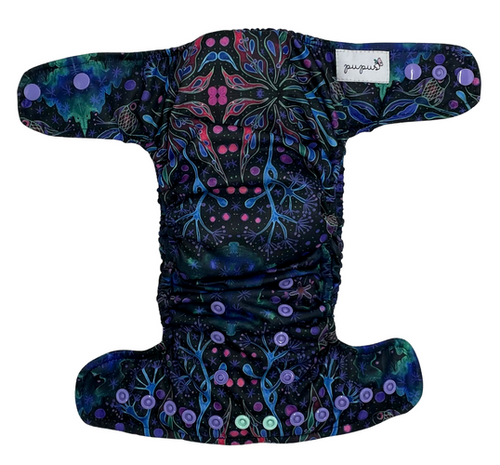 AIO (all in one) Diaper NEON SPLASH