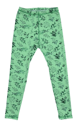Lange Leggings für Kinder - Grün Minze