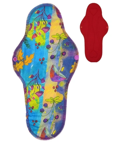 NIGHT Cloth Menstrual Pad - MAGIC FOREST