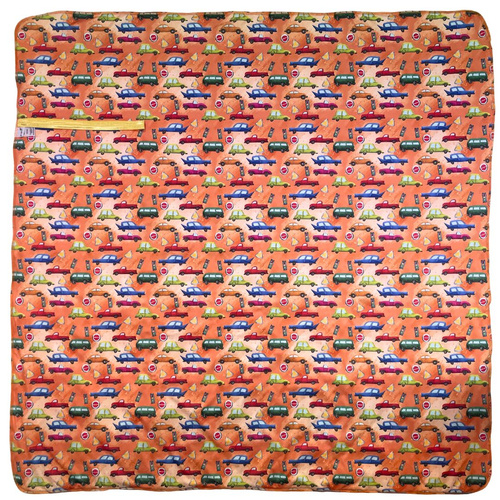 GROßE (120x120cm) Saugfähige Wickelunterlage CARS