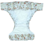 Reusable diaper for adults with insert - DAY IN THE FOREST