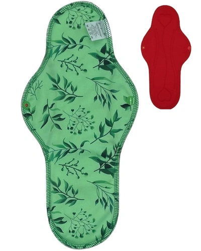 NIGHT Cloth Menstrual Pad - I feel green
