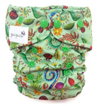 Diaper cover FLOWERS