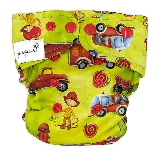 Windel mit Tasche MINI OS 4-11kg Feuerwehr