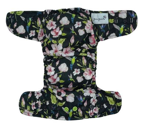 AIO (all in one) Diaper Mini OS 5-11kg - Hummingbirds