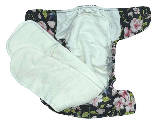 AIO (all in one) Diaper Mini OS 5-11kg - Hummingbirds