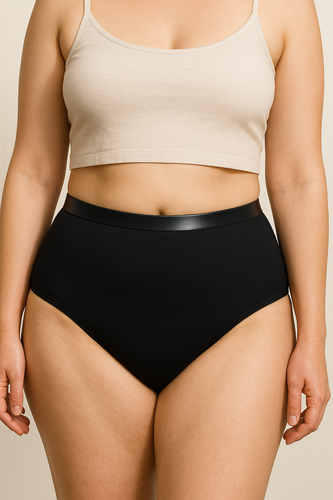 Women's absorbent underwear BLACK