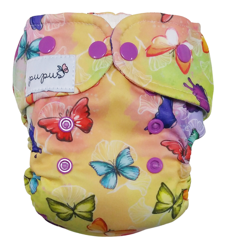 Windel AIO (all in one) Mini OS 5-11kg - Schmetterlinge