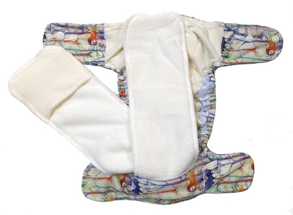 AIO (all in one) Diaper BREASTFEEDING