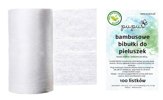 Flushable diaper liners - BAMBOO fibers