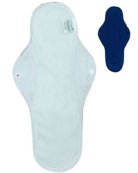 NIGHT Cloth Menstrual Pad - WHITE