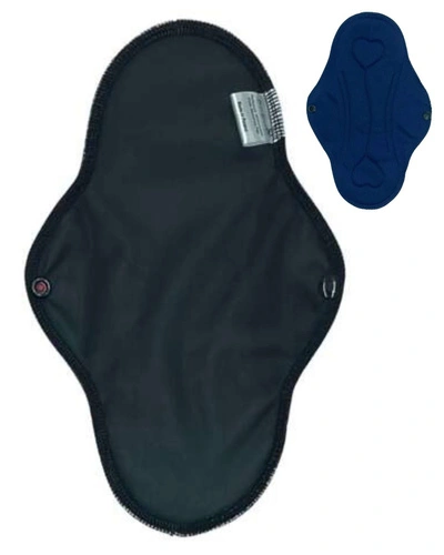 Große L Stoffbinde - SCHWARZ