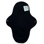 MITTELGROßE M Stoffbinde - SCHWARZ