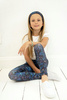 Long Leggings for Kids - Neon Splash