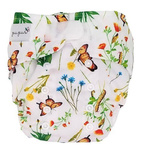 Diaper cover IN THE GRASS 5-15 kg with VELCRO