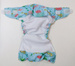 Windel mit Tasche Seepferdchen 5-15kg - Klettverschluss