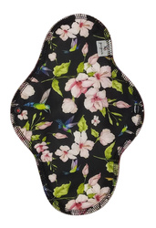 LARGE L Cloth Menstrual Pad - Hummingbirds