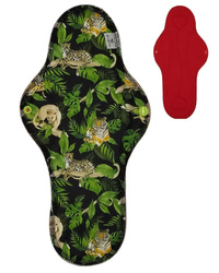 NIGHT Cloth Menstrual Pad - WILD CATS