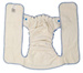 FOLD&FIT Bambusform für 8-14kg - blau