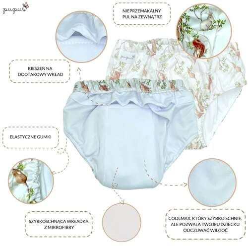 Washable Training Pants "Magic Forest"