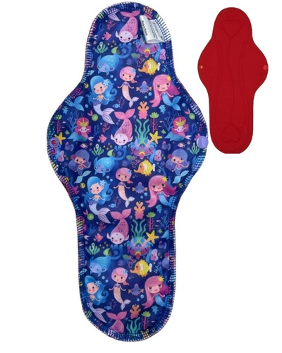 NIGHT Cloth Menstrual Pad - MERMAIDS