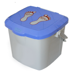 Stand-on diaper pail, 15.5 litres